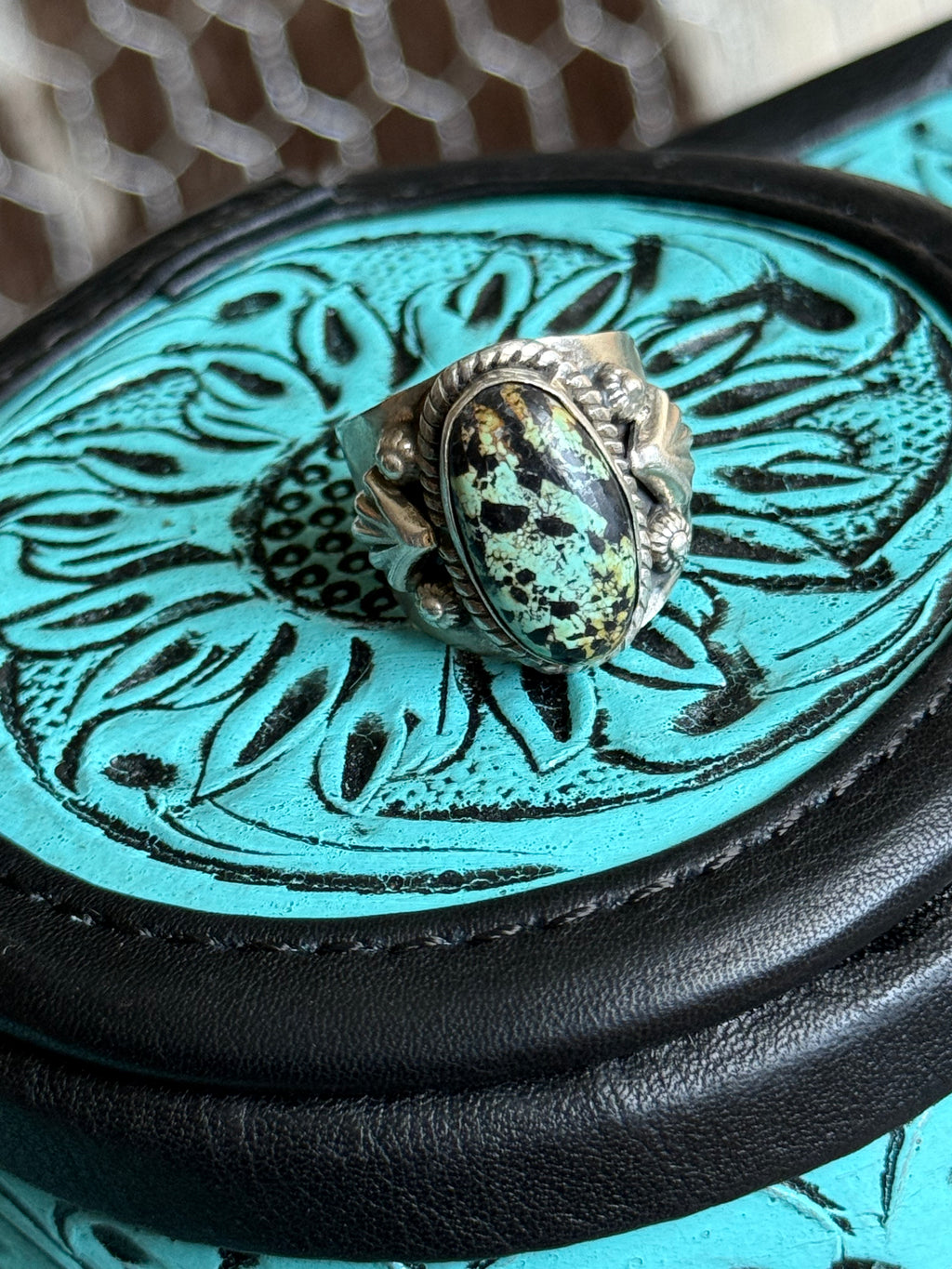 Blackjack detail ring size 7