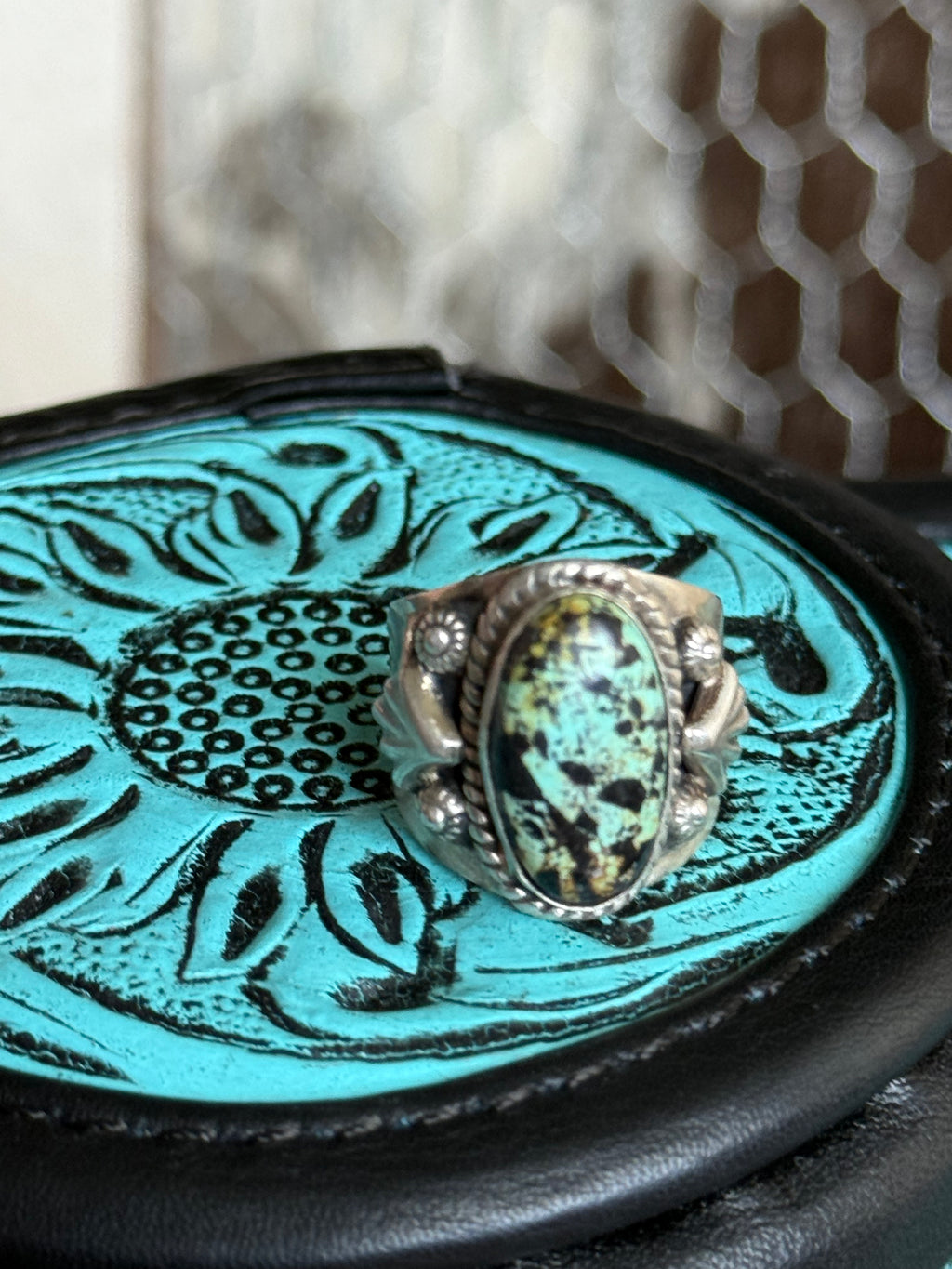 Blackjack detail ring size 7