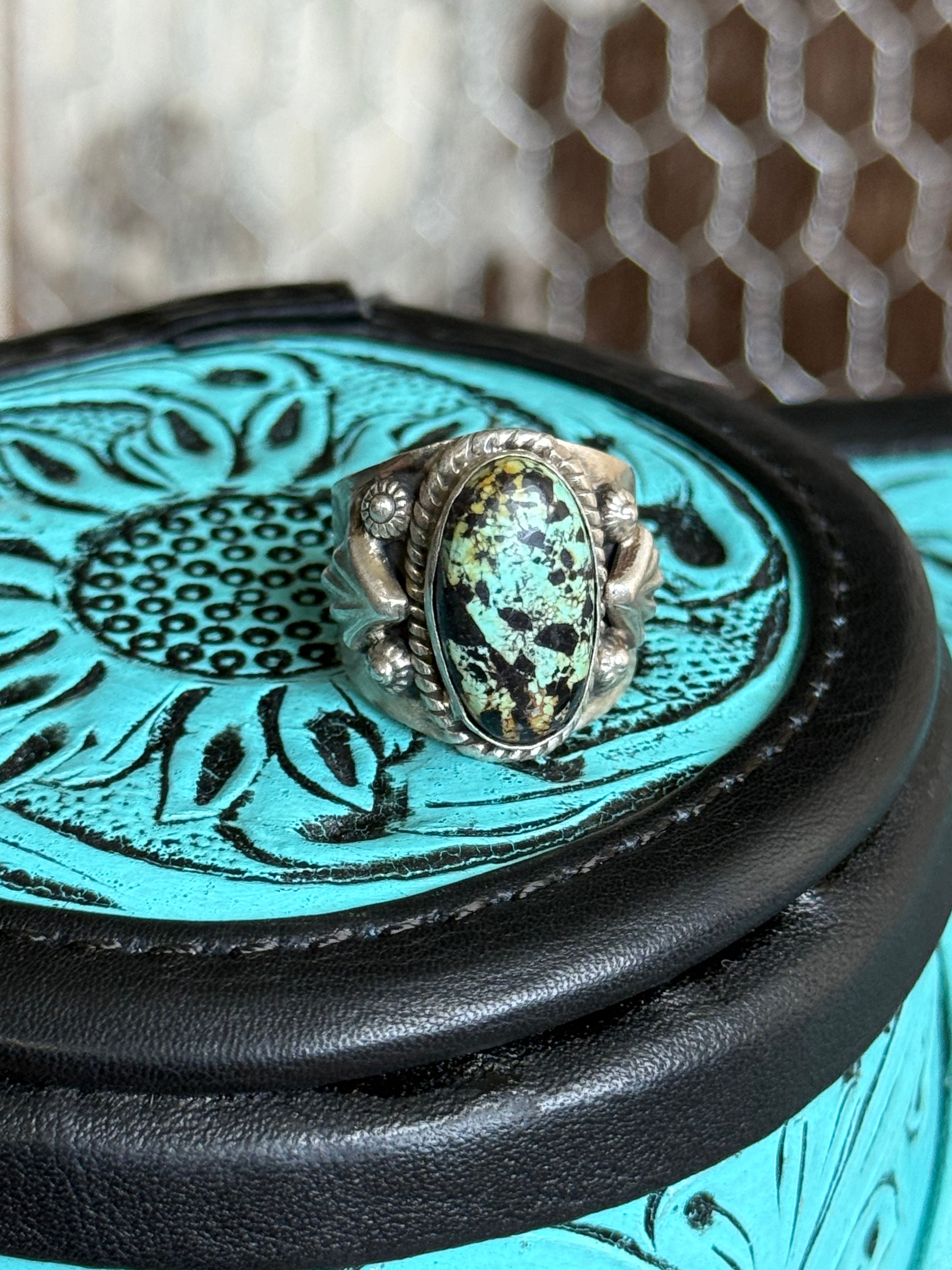 Blackjack detail ring size 7
