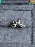 Black stacker ring