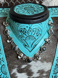 White buffalo choker necklace