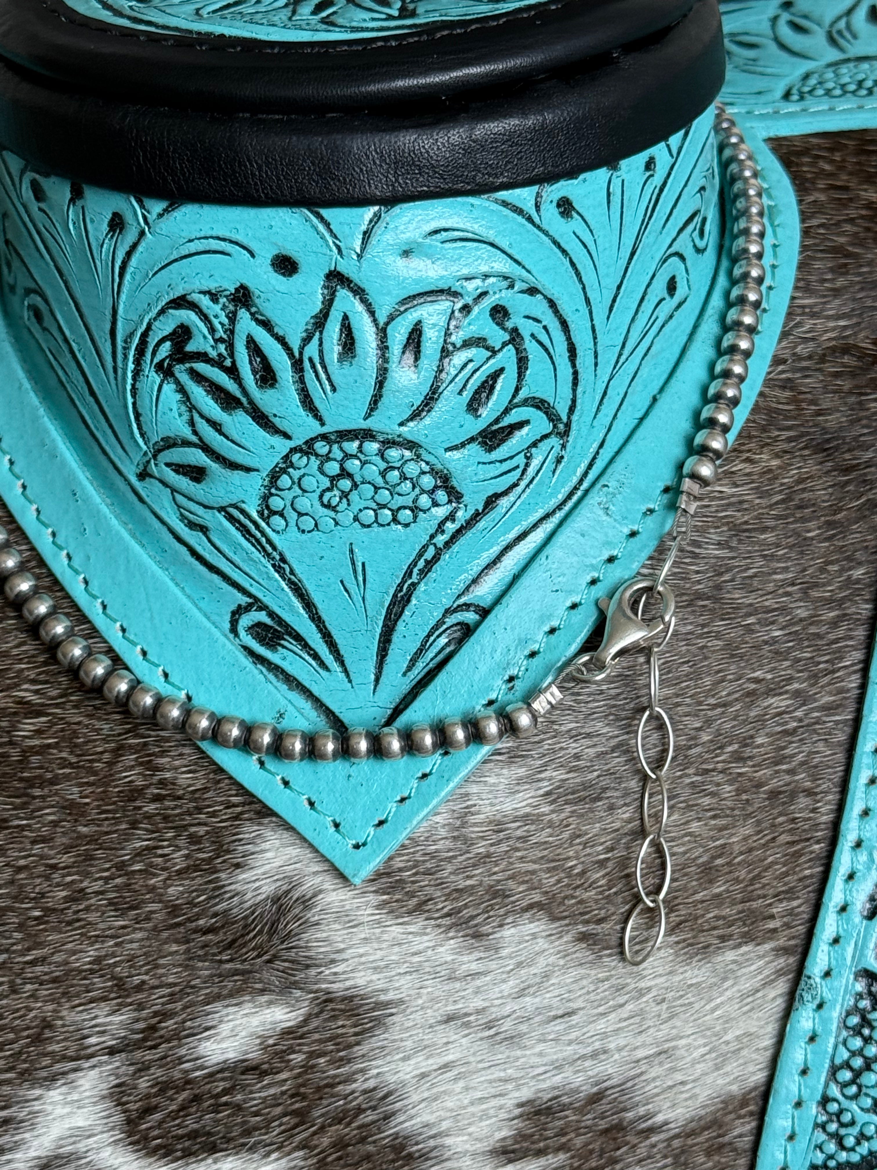 Sterling silver graduated choker necklace