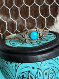 Vintage native turquoise cuff