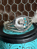 Navajo handmade turquoise cowboy hat cuff