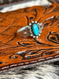Vintage native turquoise ring