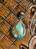 Mine 8 turquoise pendant