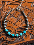 Turquoise & Sterling silver bracelet