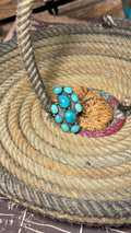 Turquoise cluster ring