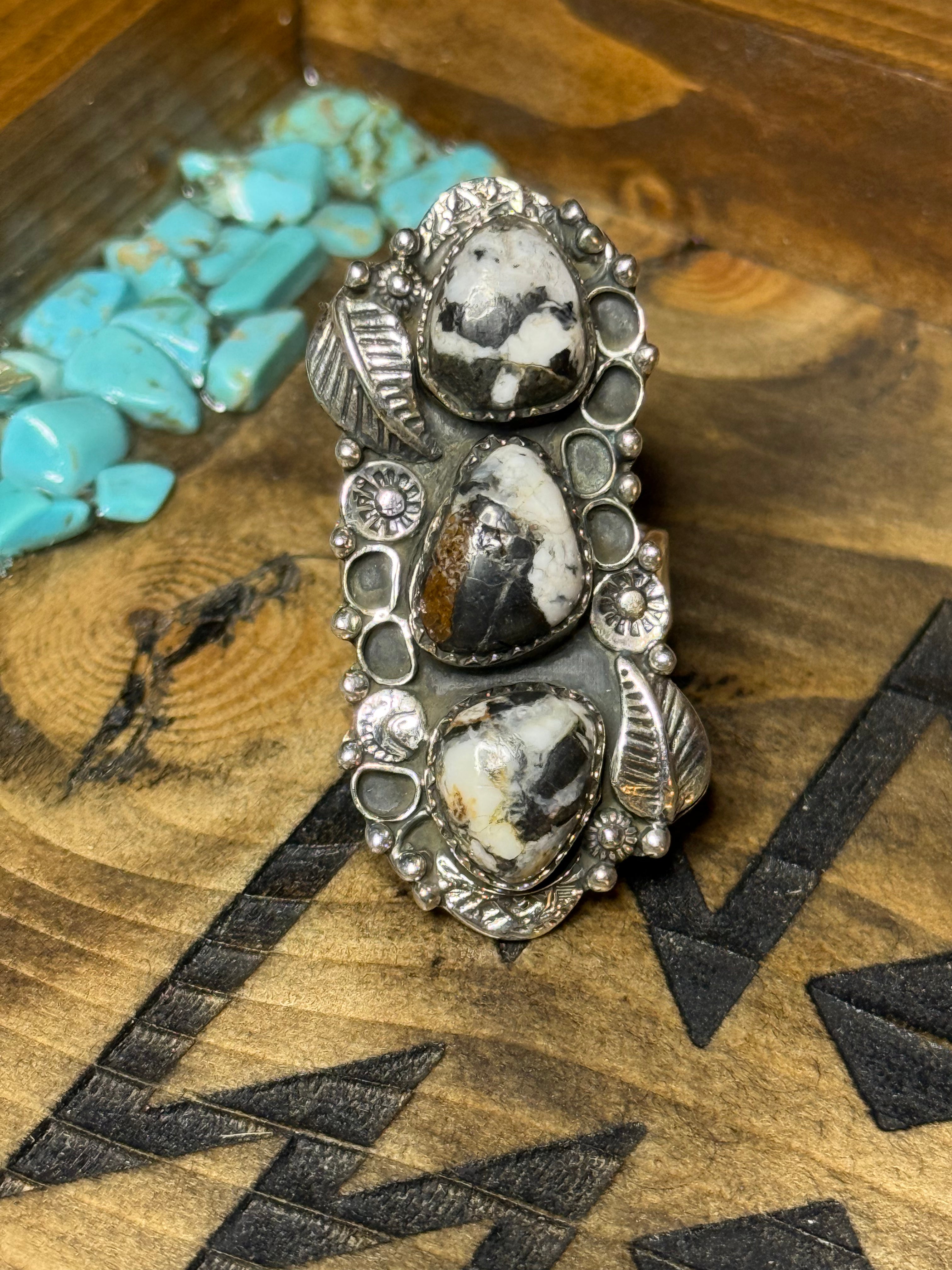 Wild horse adjustable ring