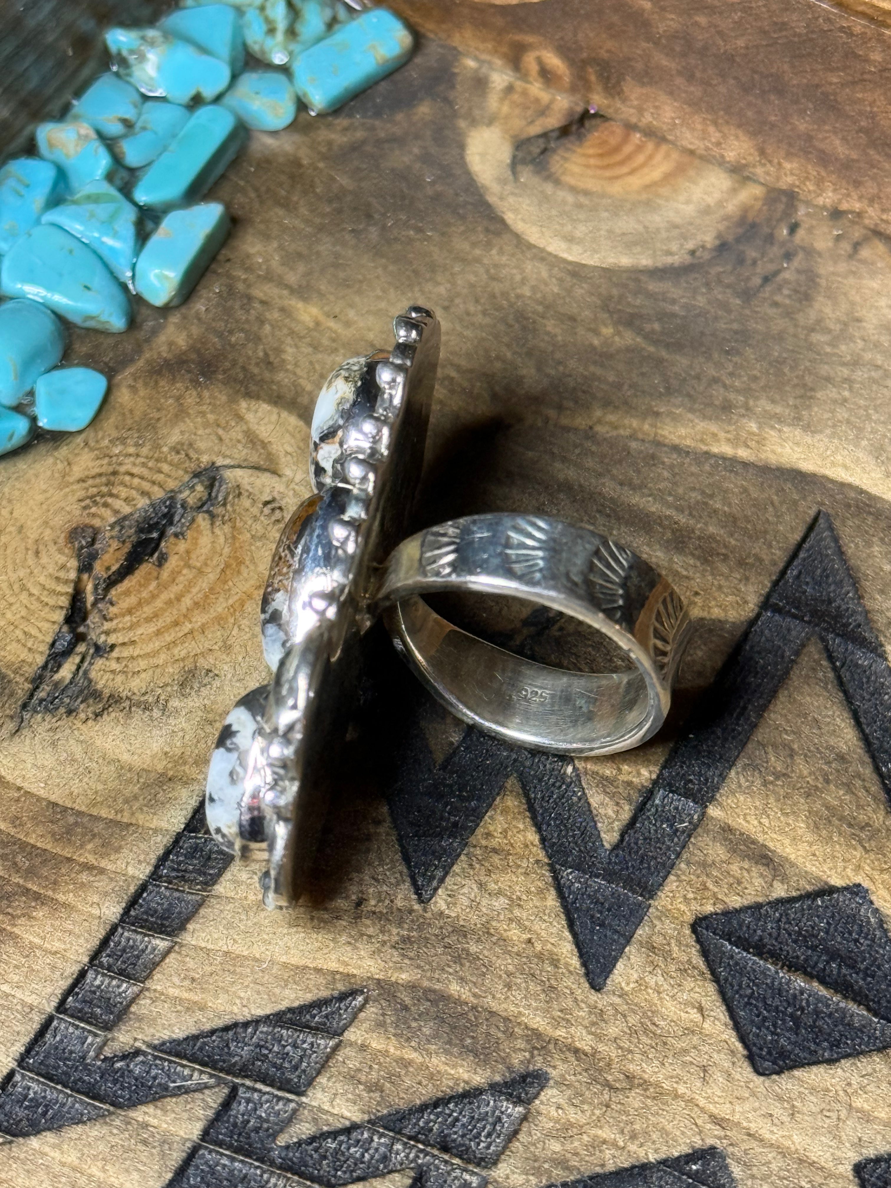 Wild horse adjustable ring