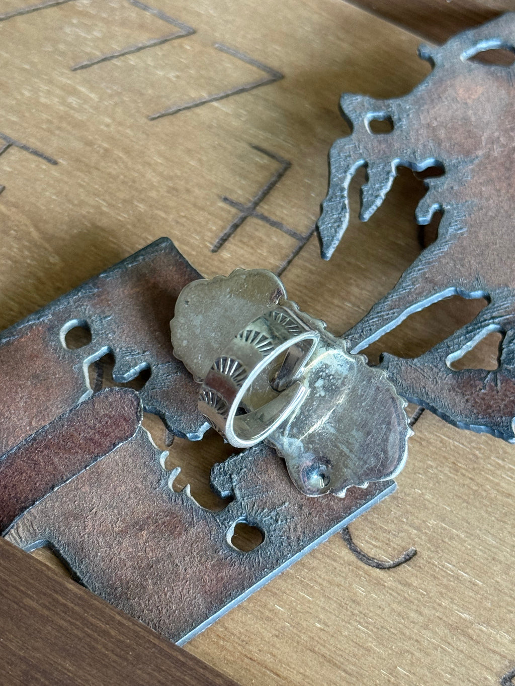 Wild horse adjustable ring