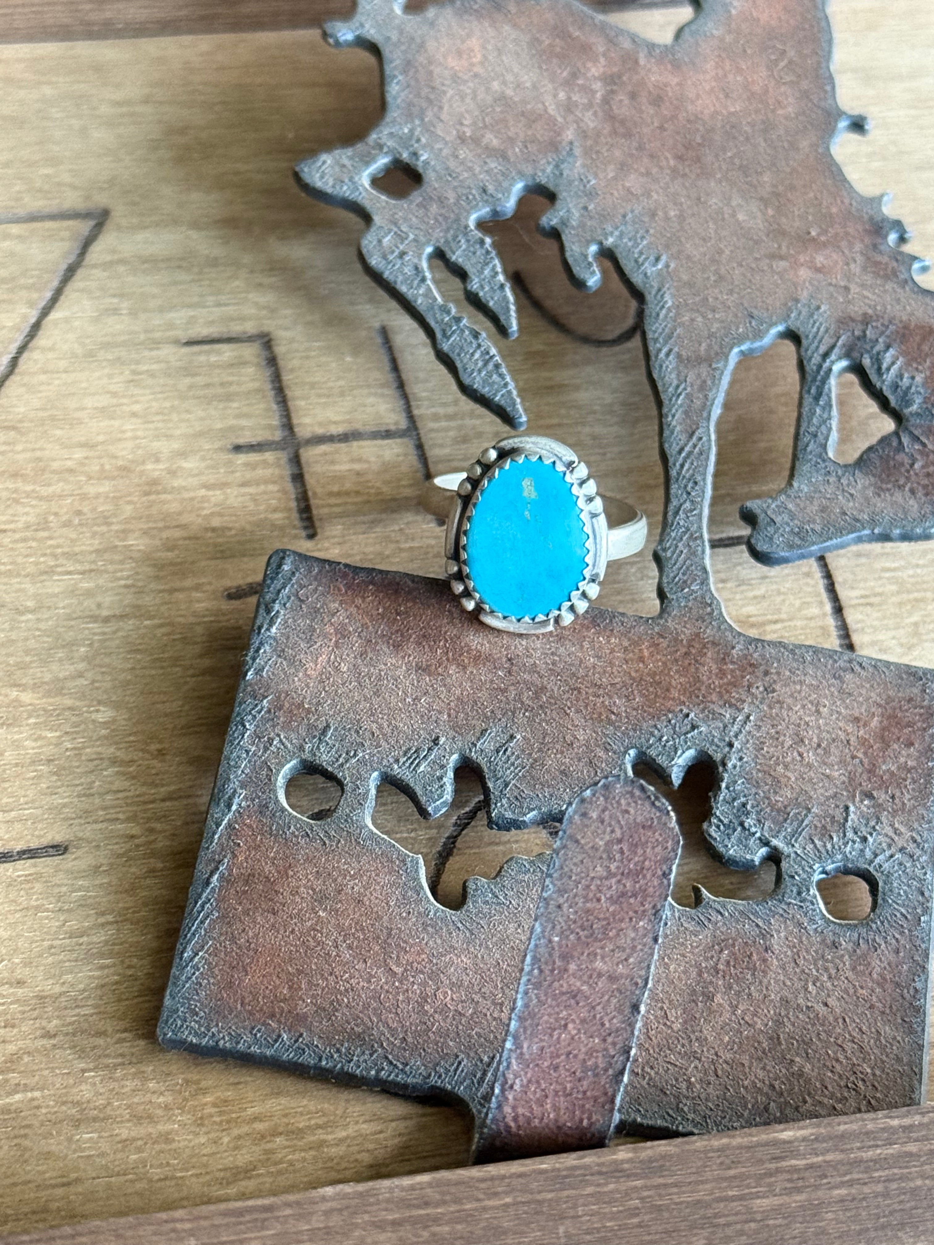 Sierra Bella turquoise adjustable ring