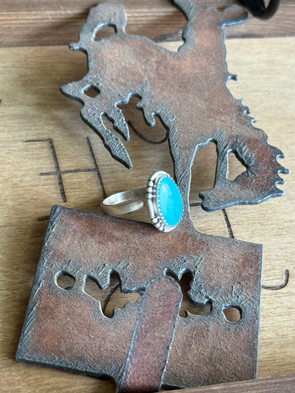 Sierra Bella turquoise adjustable ring