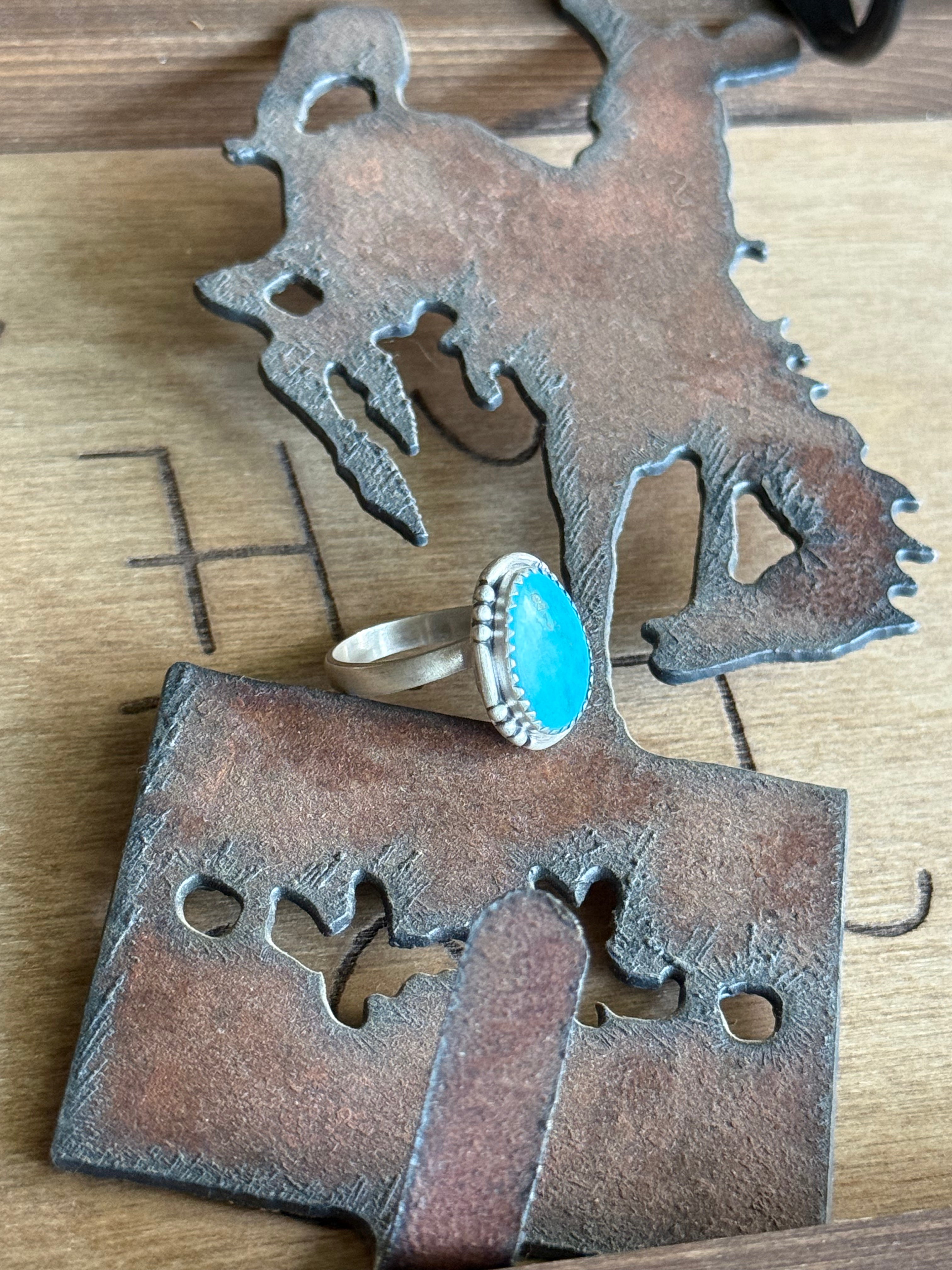 Sierra Bella turquoise adjustable ring