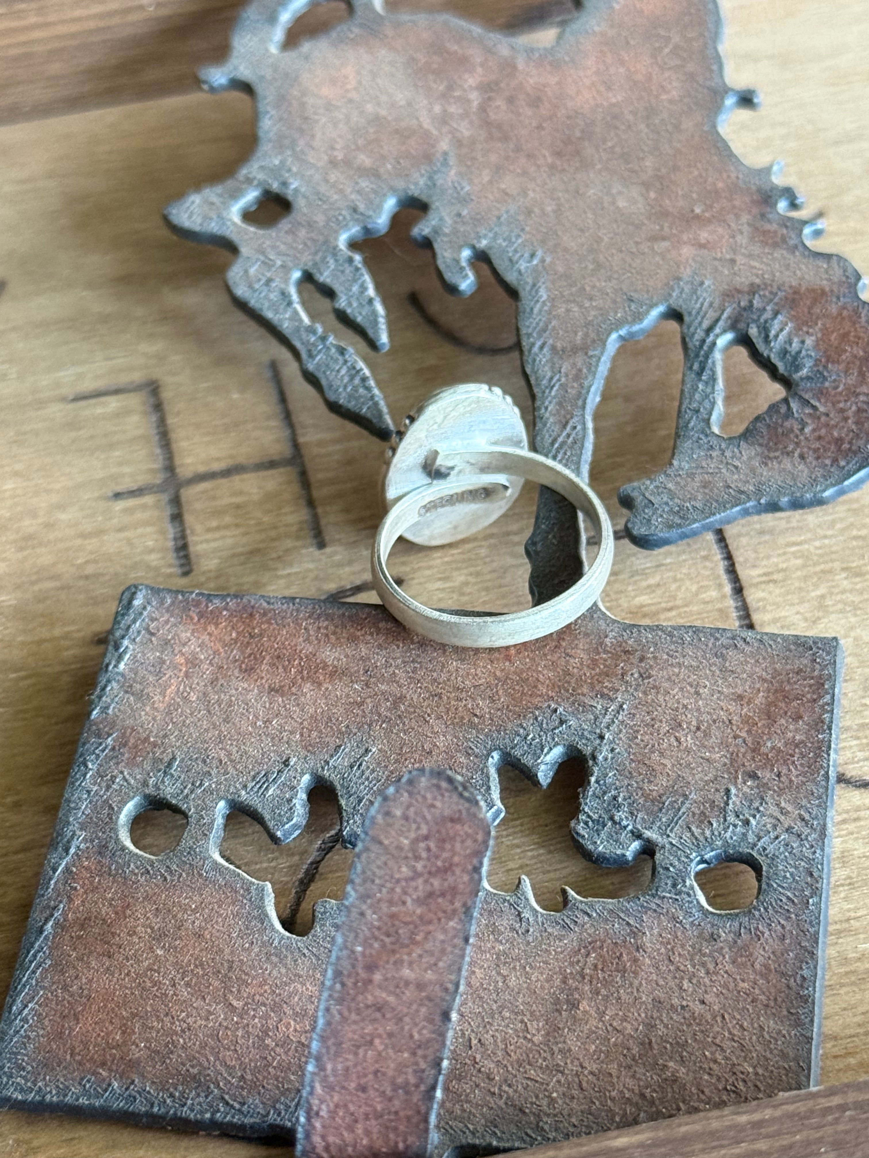 Sierra Bella turquoise adjustable ring