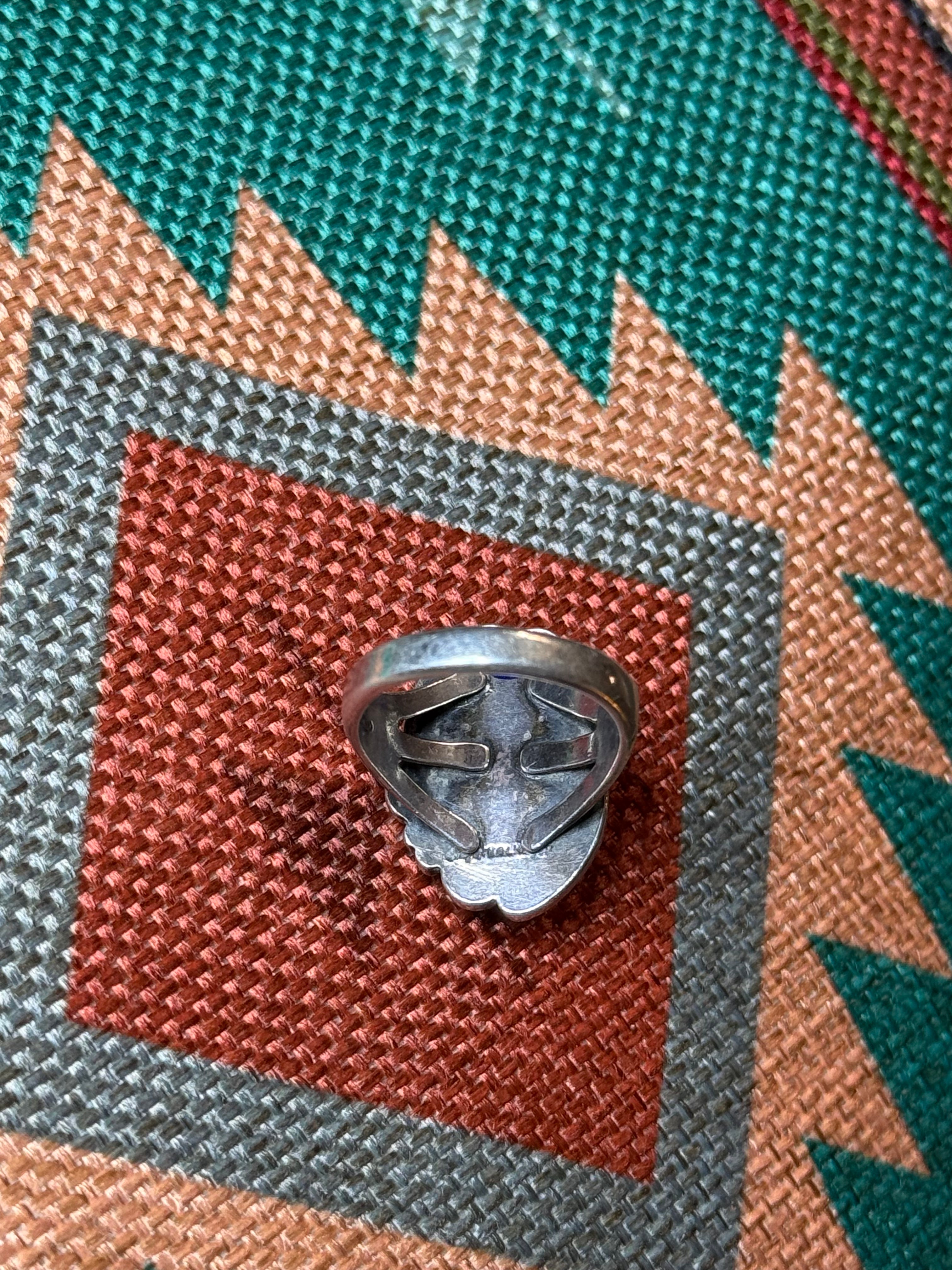 Vintage native turquoise ring
