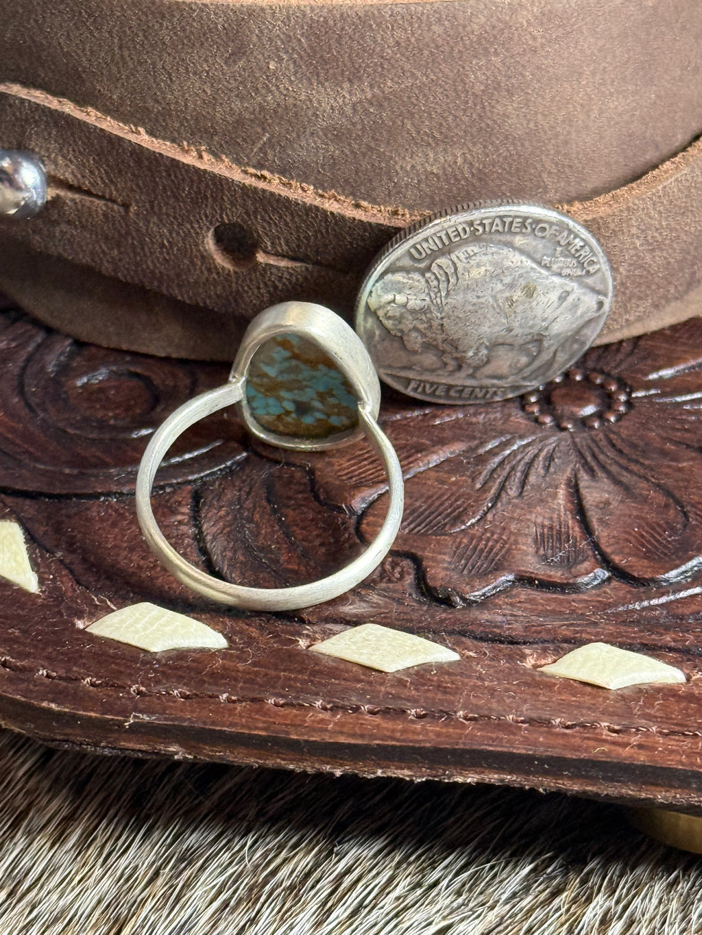 Mine #8 turquoise ring