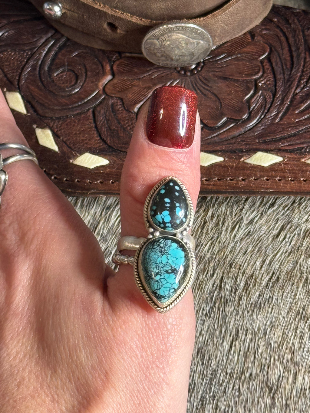 Hubei turquoise ring