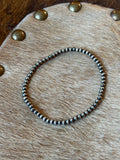 3 mm pearl stretchy bracelet
