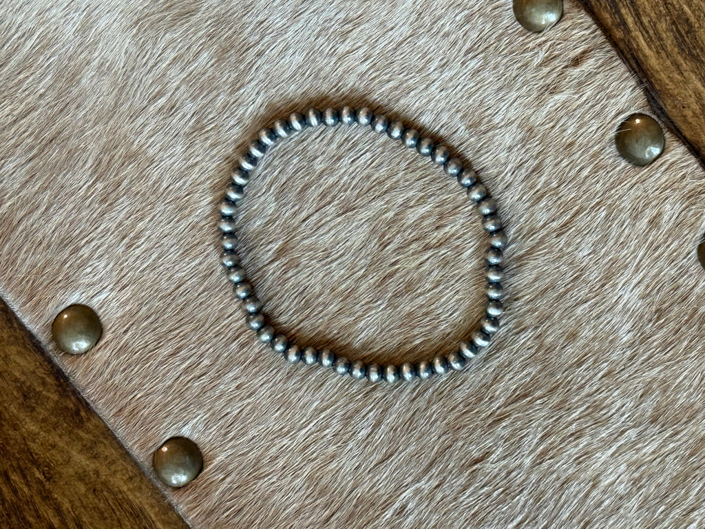 4 mm pearl bracelet