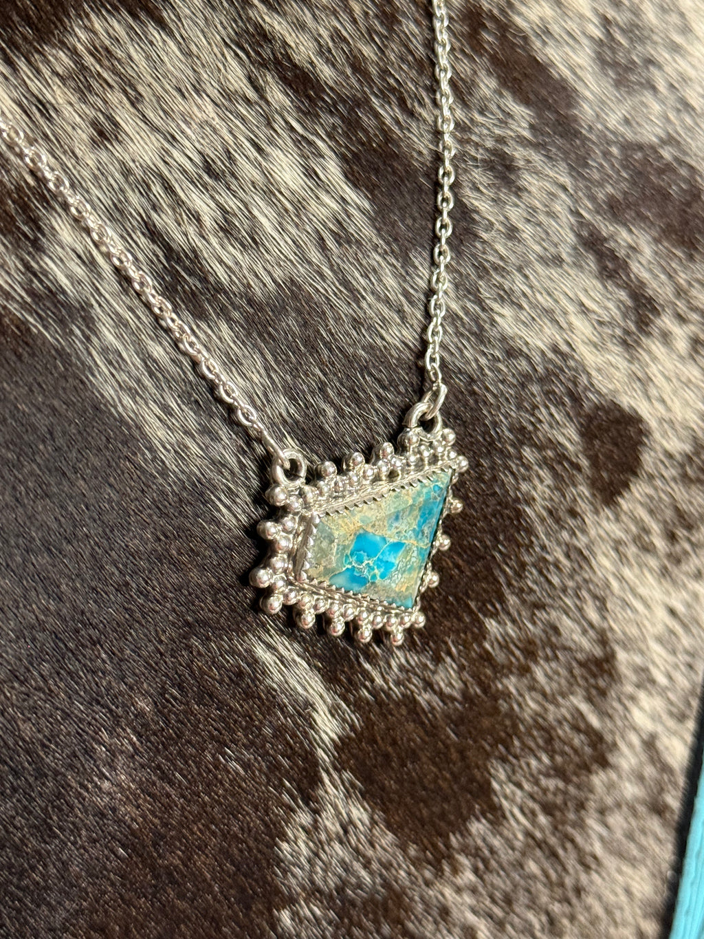 Sea sediment Jasper necklace