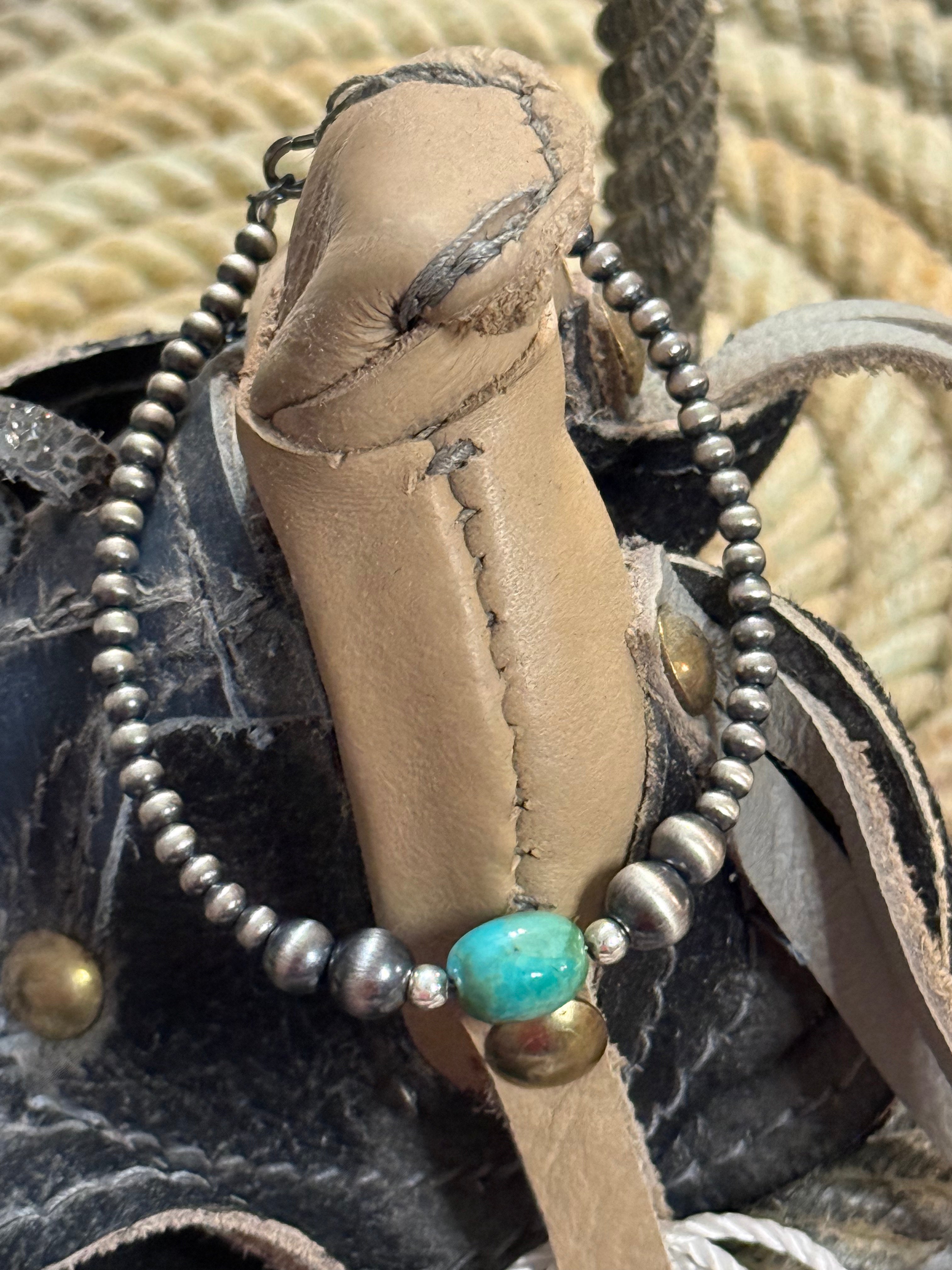 Turquoise sterling silver bracelet