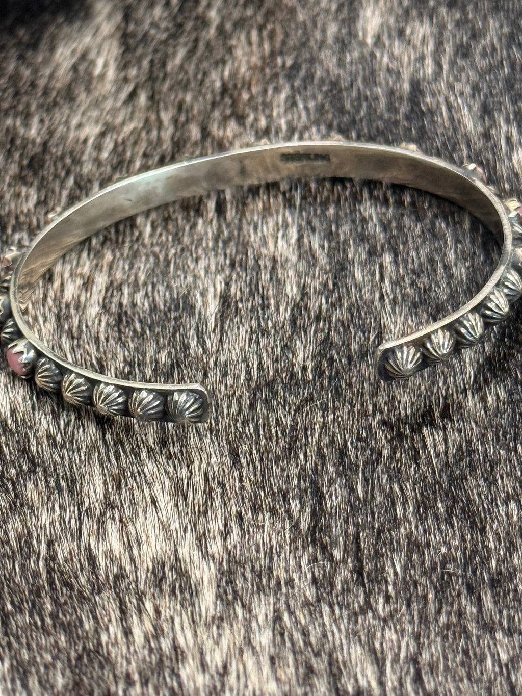 Pink conch & starshot cuff
