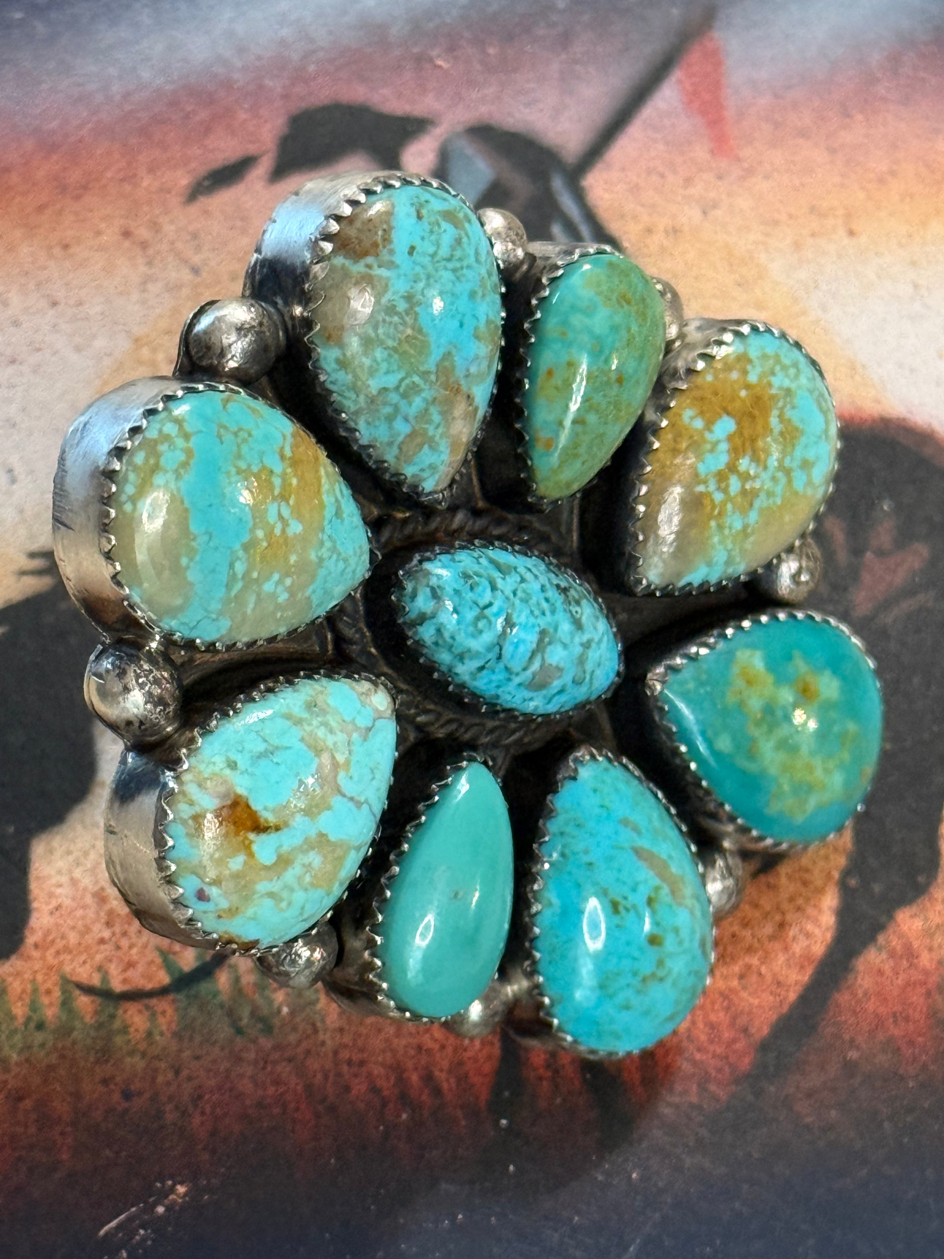 Native made cluster ring