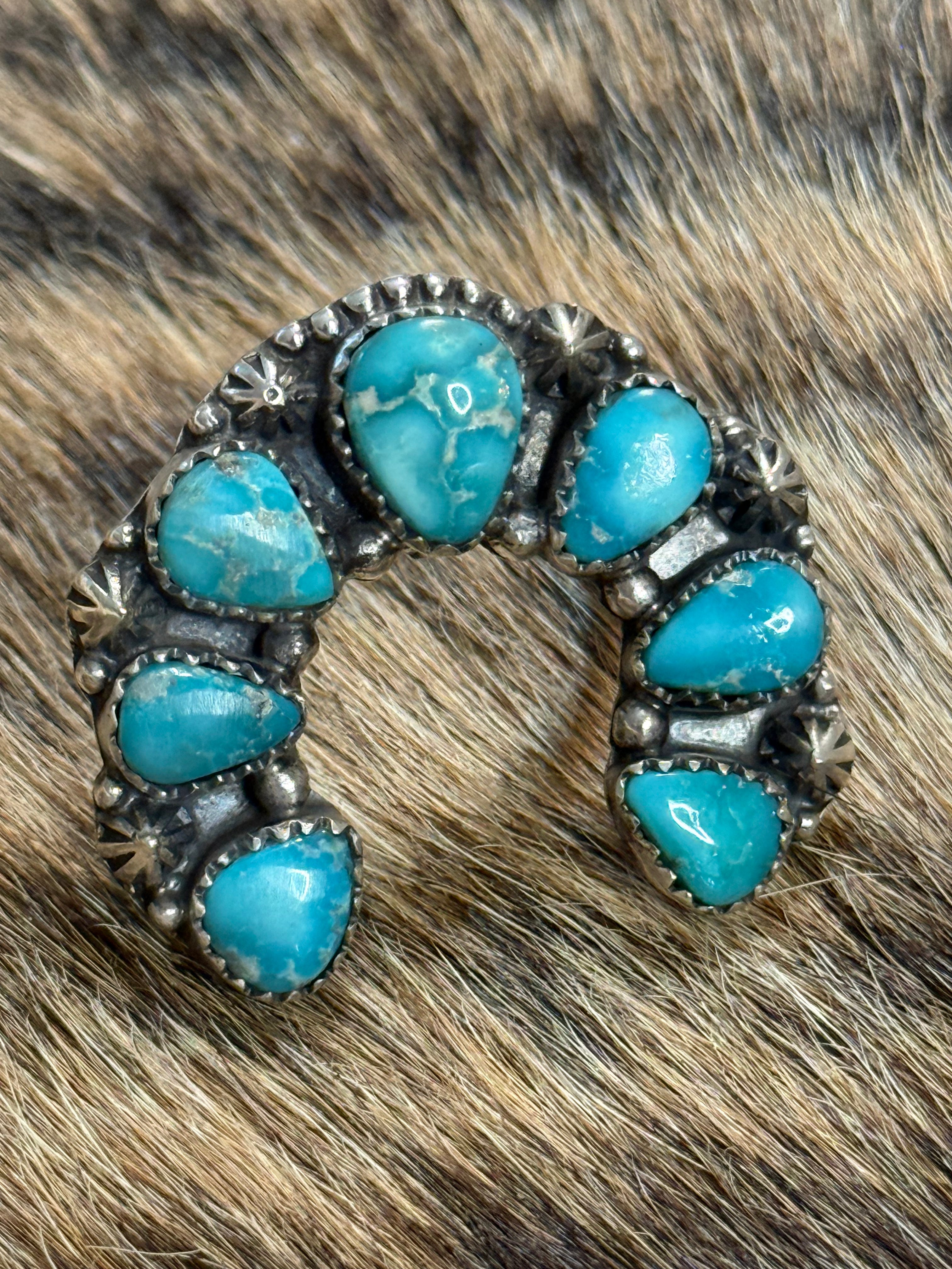 Turquoise naja ring