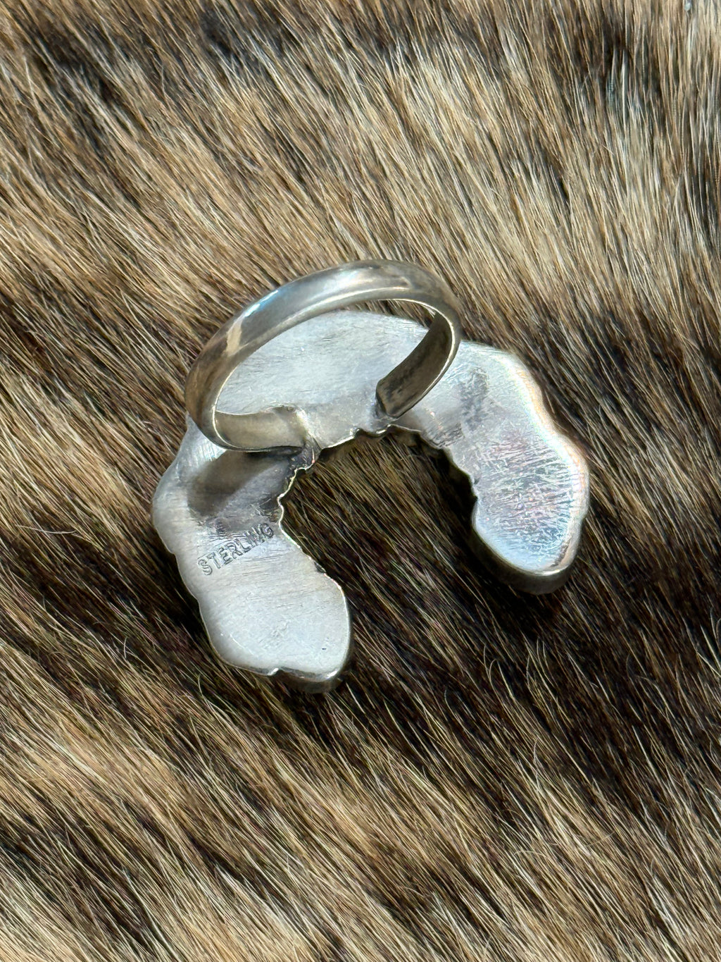 Turquoise naja ring
