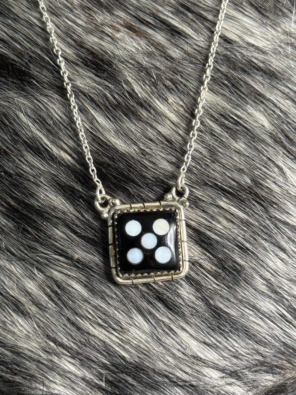 #5 dice necklace