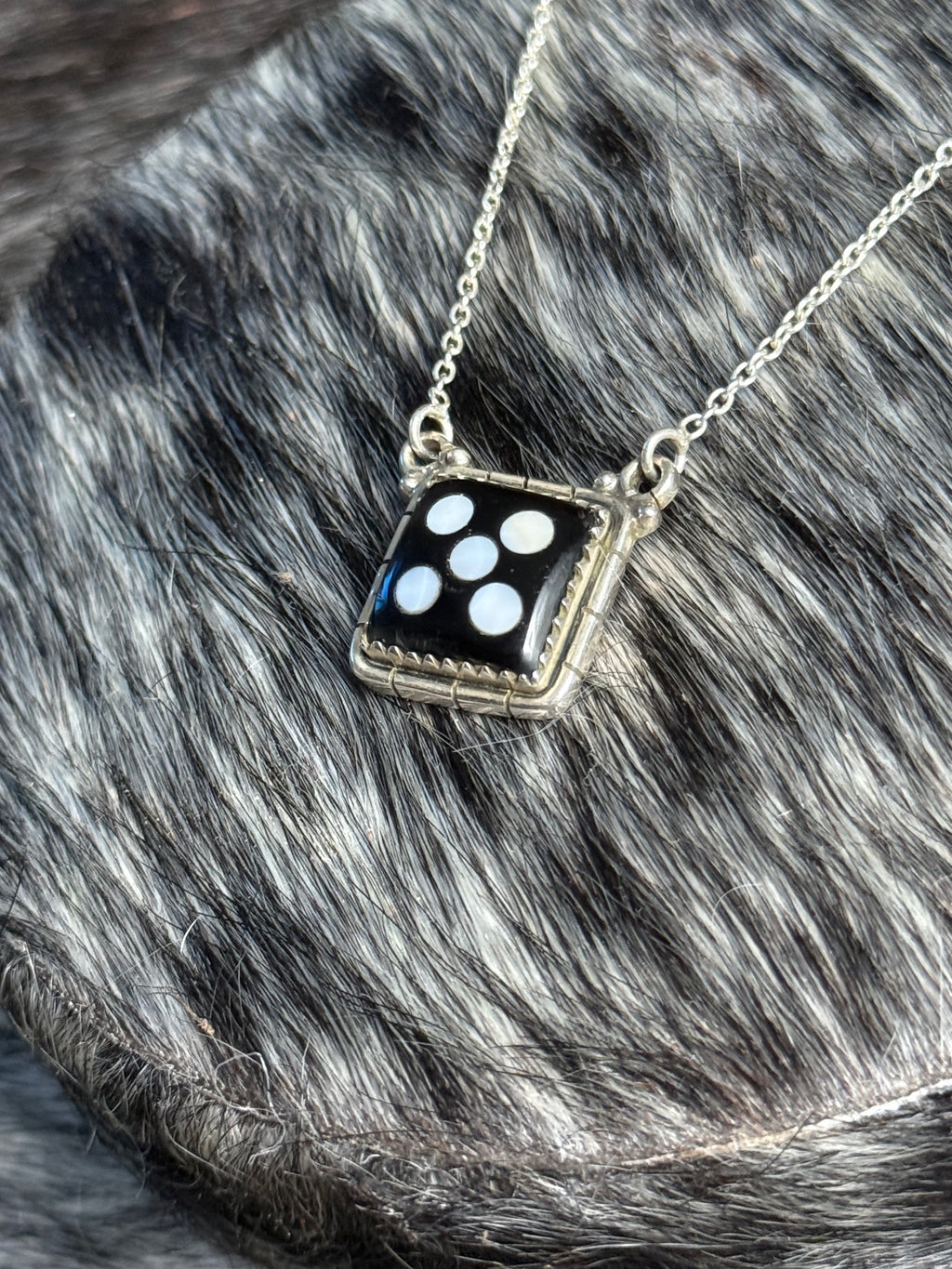 #5 dice necklace