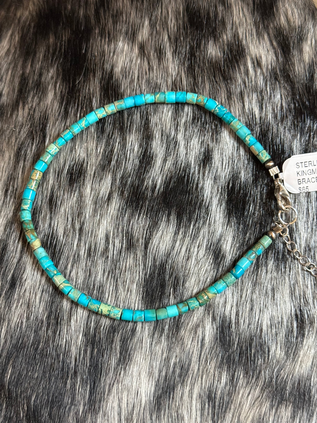 Turquoise bracelet or anklet