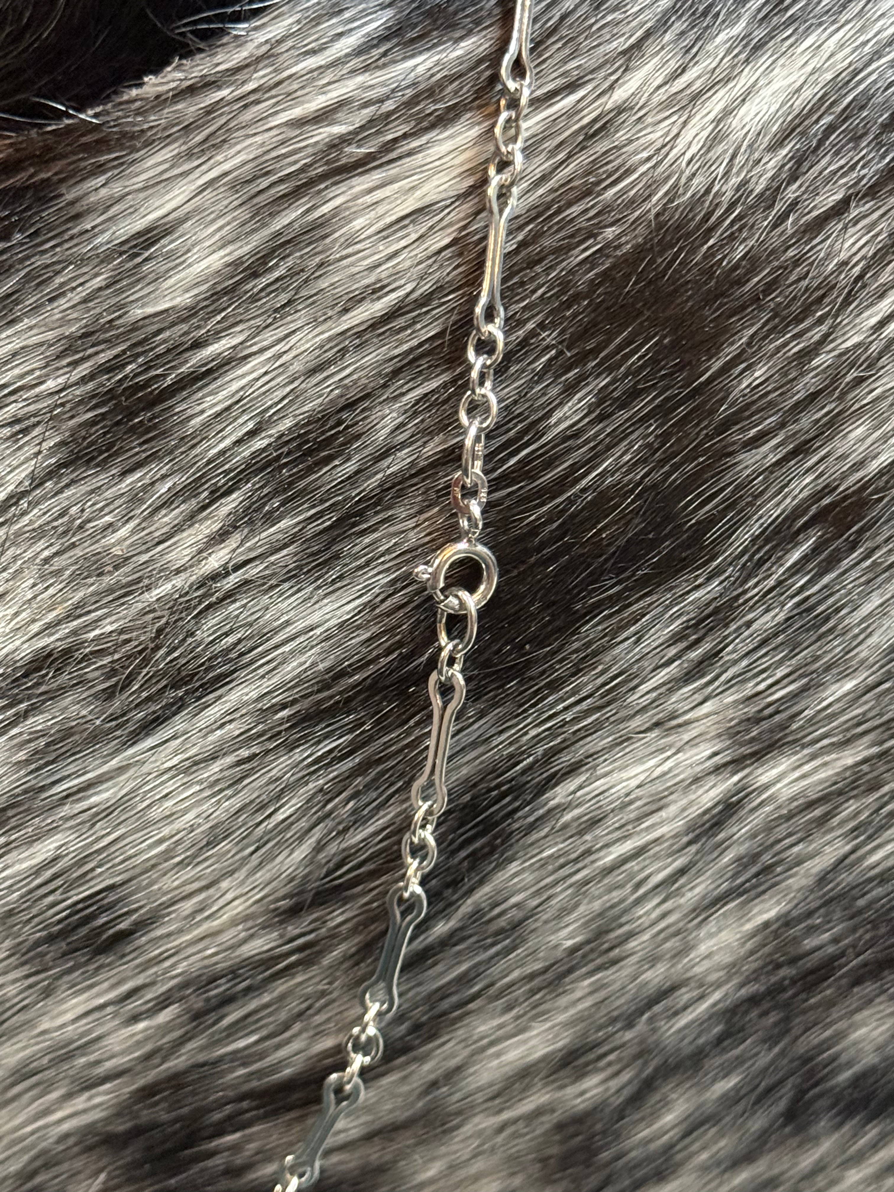 Dainty sterling silver necklace